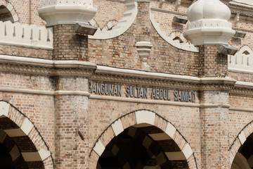 Sultan Abdul Samad building in Kuala Lumpur, Malaysia