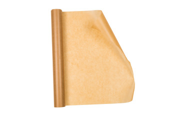 Wrapping paper isolated on white background.