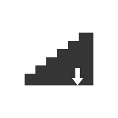 Stairs Icon Vector Illustration