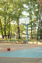 バスケットゴール　栃木県宇都宮市　平出工業団地公園