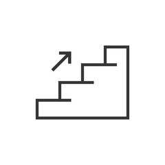 Stairs Icon Vector Illustration
