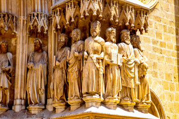 The Main cathedral church of St Mary in Tarragona, Italy's ancient city