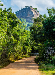 Lion Rock in Sigiriya, Sri Lanka