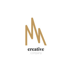 Simple Creative Mountain Design Logo Template. Mountain vector logo