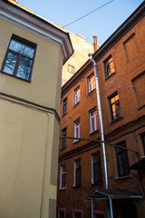 antique building in the old europe street