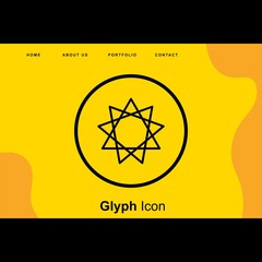 Geometric Shape Icon For Your Design,websites and projects.