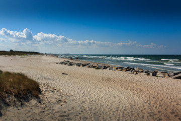 Strand auf der Insel Hiddensee
