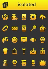 isolated icon set