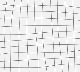 Drawn black grid on a white background.