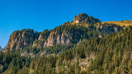 Fototapeta premium Beautiful alpine view near Vigo di Fassa, South Tyrol, Italy