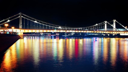 Fototapeta premium bridge at night