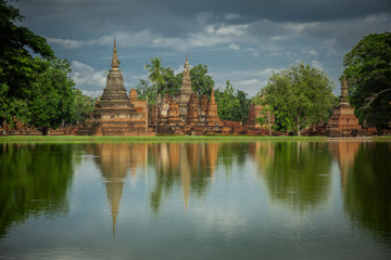 Fototapeta na wymiar Lost In Sukhothai 10