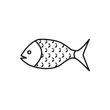 recommend clip art: Snapper icon trendy flat design