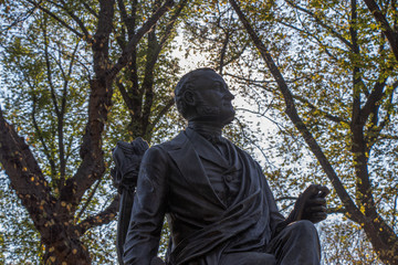 Statue dans Central Park