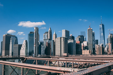 Fototapeta na wymiar Skyline de Manhattan 