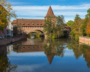 Obraz premium Old Town in Nuremberg