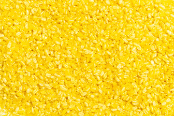 Fried green beans full frame background