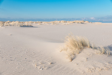 Quiet North Sea beach