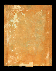 Weathered paper board background