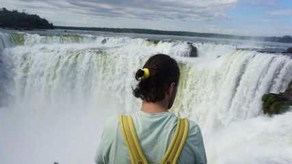 Gorgeous Iguazu Waterfall in Argentina