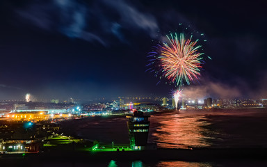 Fireworks Over The Bay