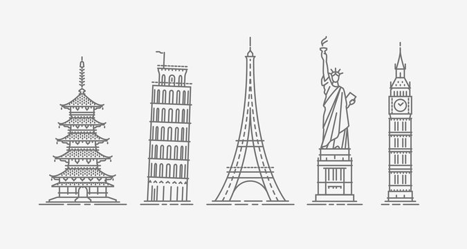 How to Draw Famous Buildings The Arc de Triomphe  YouTube