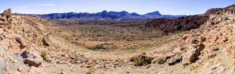 Volcanic view on Tenerife island, Spain