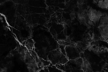 Black marble texture with natural pattern high resolution for wallpaper. background or design art work