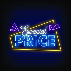 Special price Neon Signs Style Text Vector