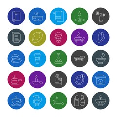 Set Of Universal Icons For Mobile Application and websites