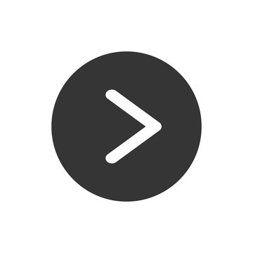 Next Button Icon Vector Illustration