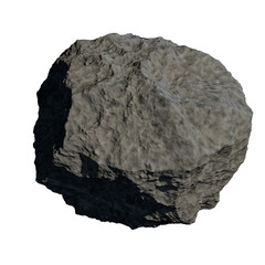 asteroide piedra cometa roca