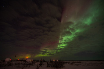 northern lights in canada