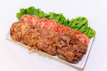 Nawabi food – Mutton Tikka kebabs. This types of food are too flavourful and delicious.