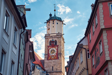 Old St. Martin church in Memmingen, Germany.