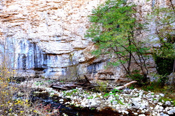 World known waterfall Bigar in Banat, Transzlvania, Romania