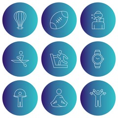 Set of 9 Quality icon