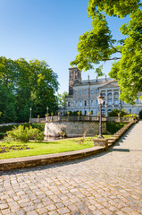 Obraz premium Park und Schloss Albrechtsberg - Dresden, Sachsen 