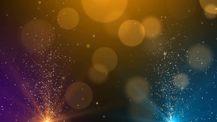 celebration background golden dust awards event