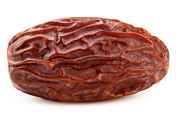 Dates isolated on white background, clipping path, full depth of field