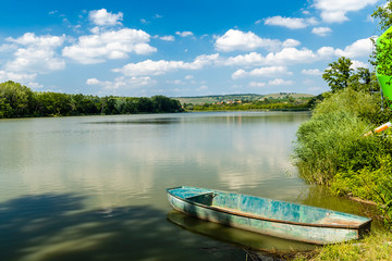 Puzdransky pond, South Moravia, Palava region, Czech Republic