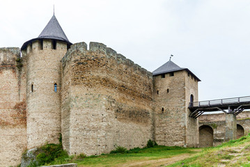 Fototapeta na wymiar Khotyn fortress