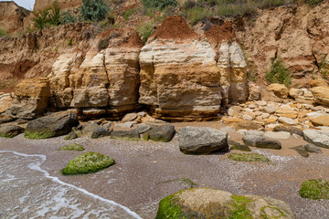 Rocky Black Sea Coast Odessa Ukraine