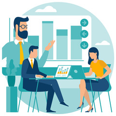 Flat design web page design templates for distance and online education, courses, and training e-learning, tutorials. Vector illustration for educational web page, mobila app and presentation.