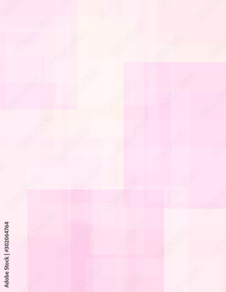 Leinwandbilder subtle pink geometric background with rectangles. simple pattern