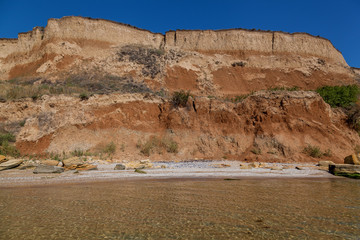 Rocky Black Sea Coast Odessa Ukraine
