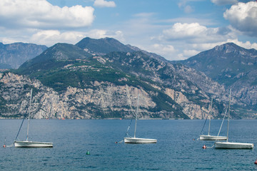 Lago di Garda in north Italy
