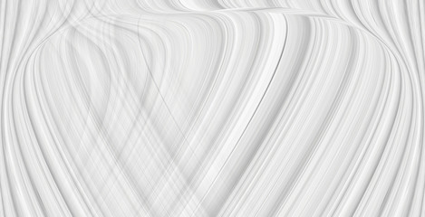 The texture is white and gray. Marble wavy illustration. Template for web design.