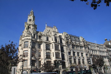 Obraz premium Buildings architecture in Portugal cities