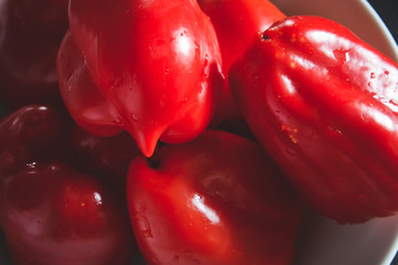 Rote Paprikas